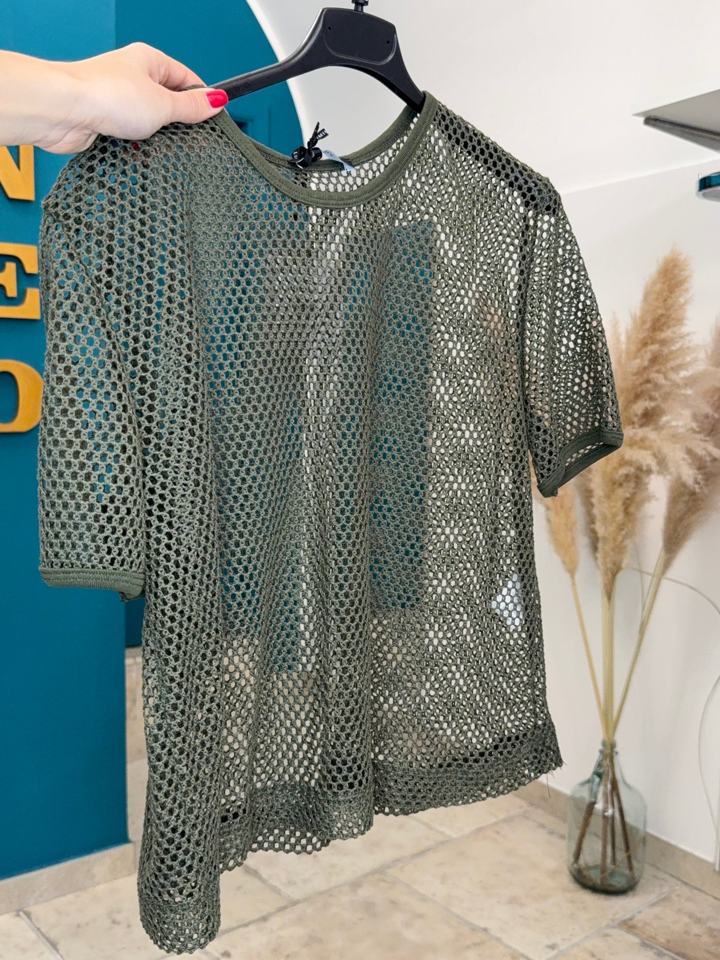 Maglia traforata LUMINA