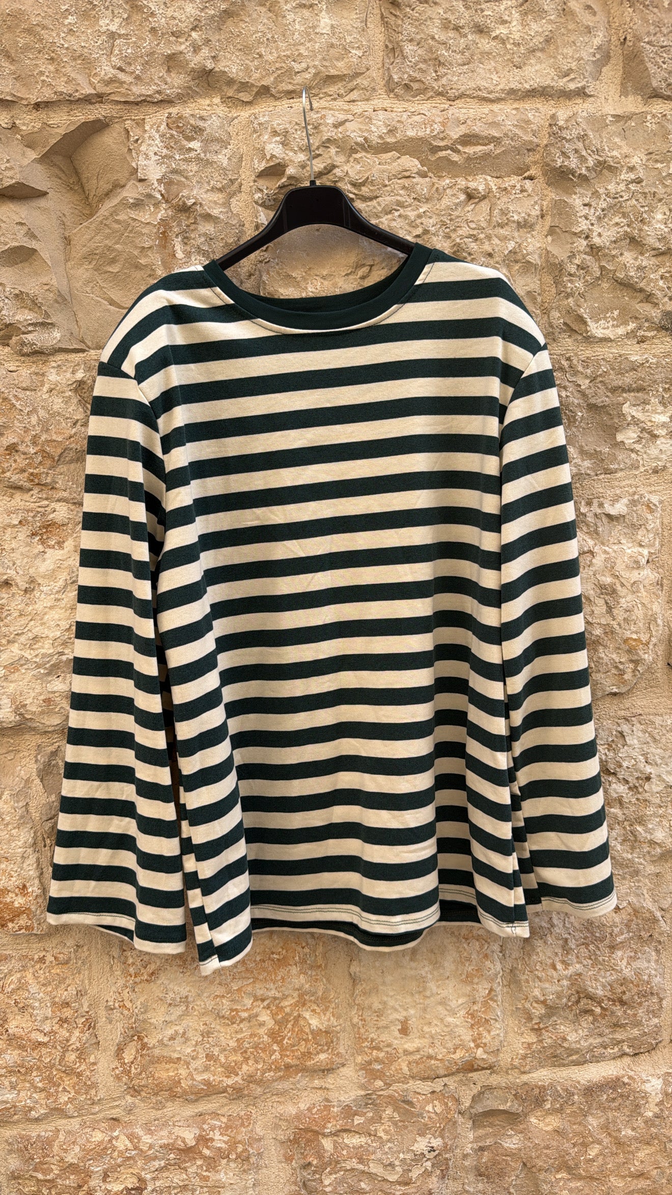 Maglia mille righe spallina