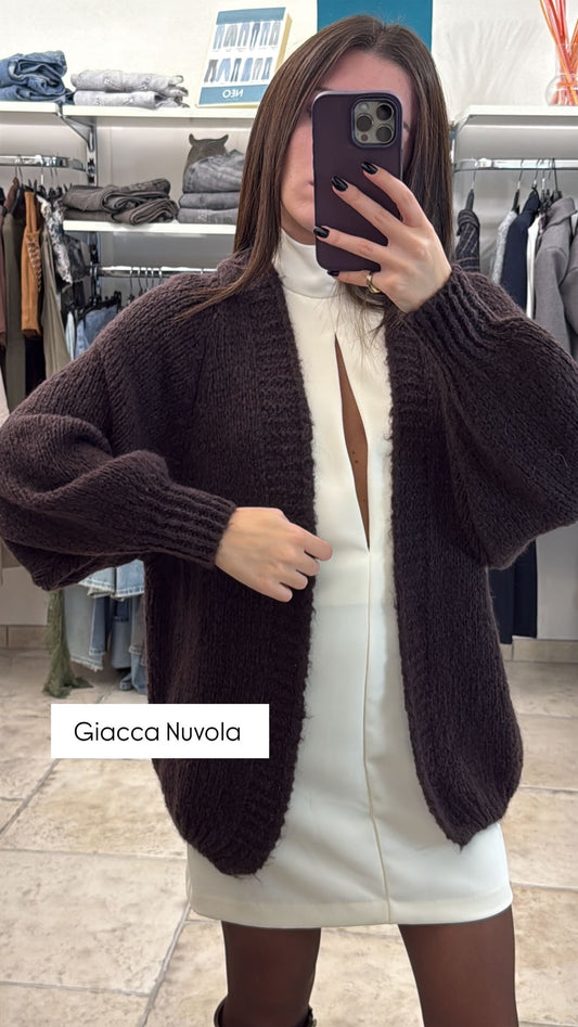 Giacca nuvola lana