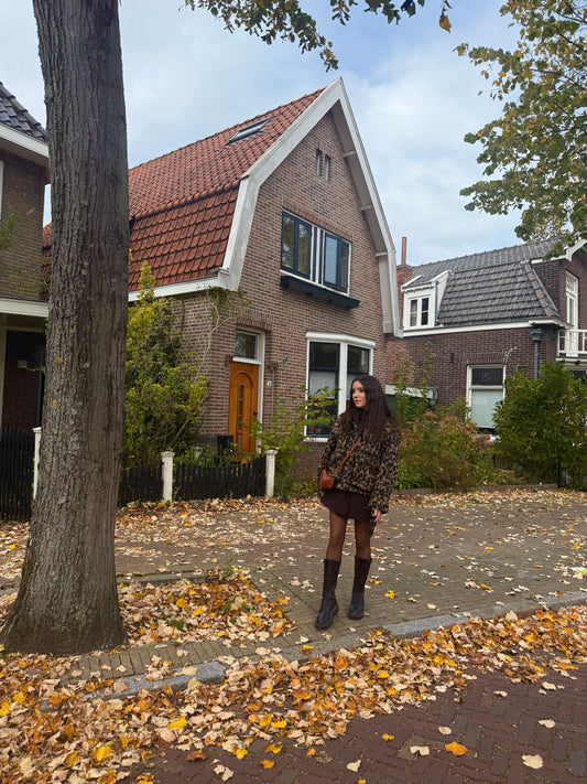 Cappotto LUMINA Leopard