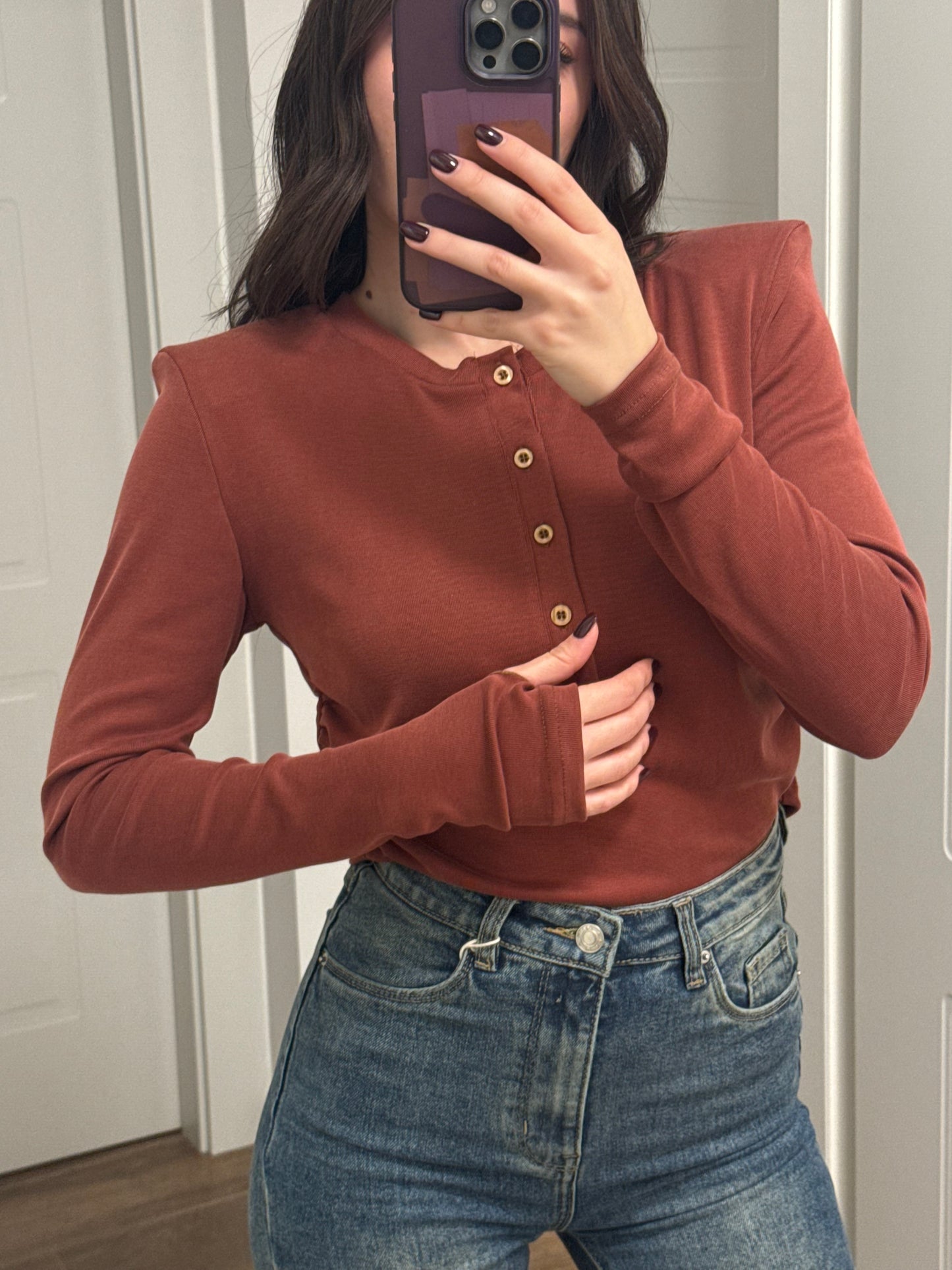 Maglia just arricciata