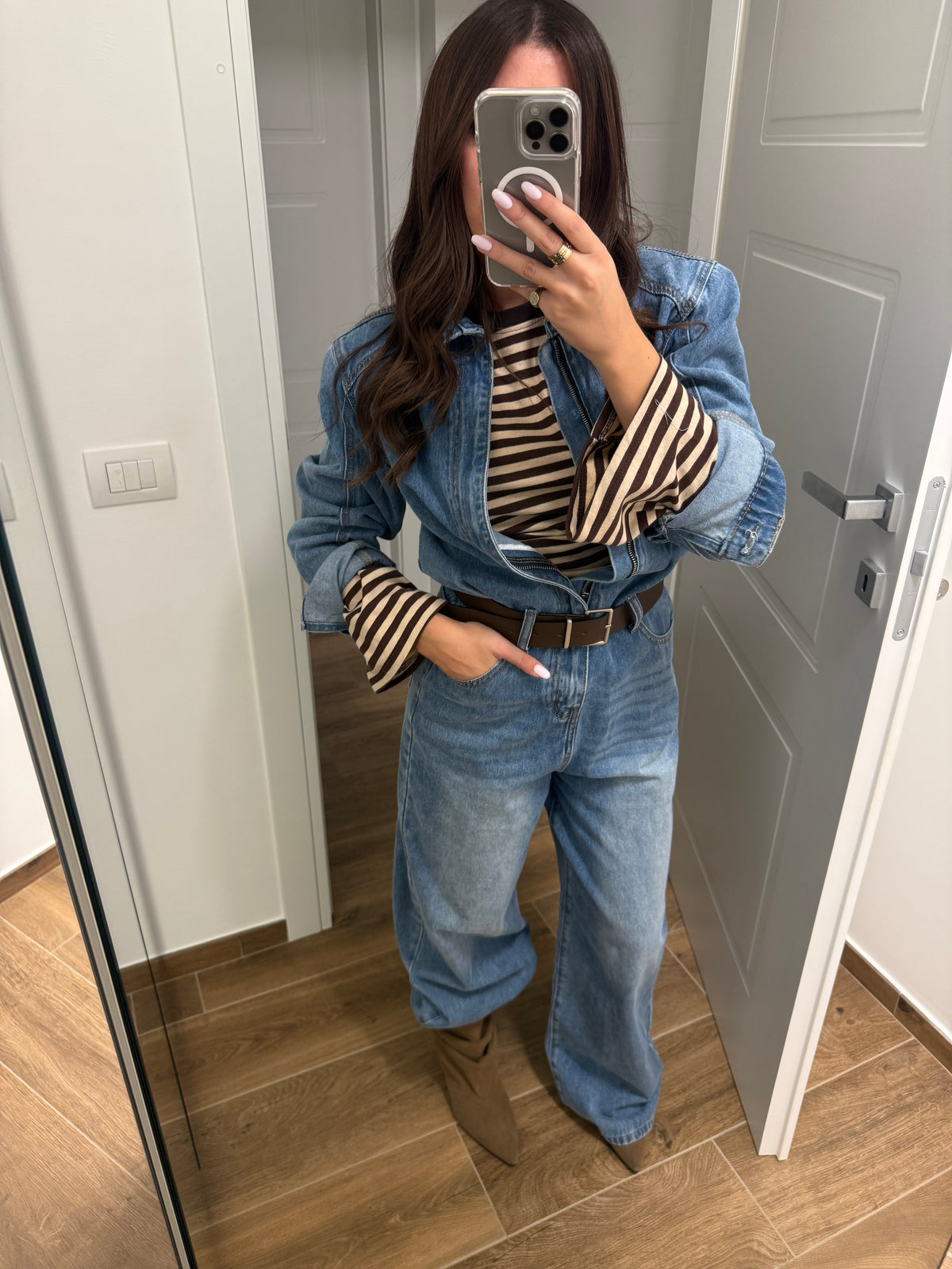 Long sleeve righe